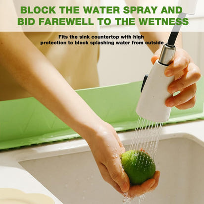 Premium Silicone Sink Splash Guard™