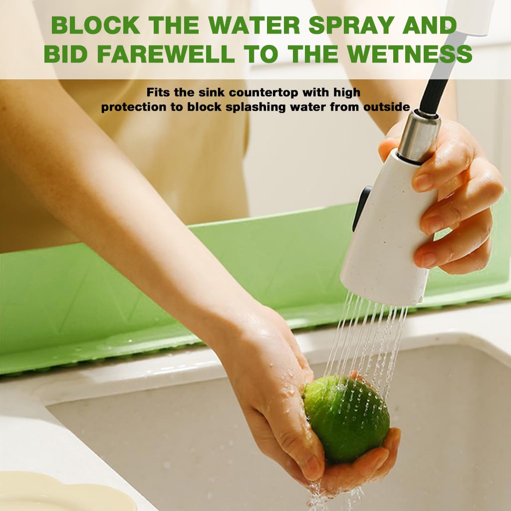 Premium Silicone Sink Splash Guard™